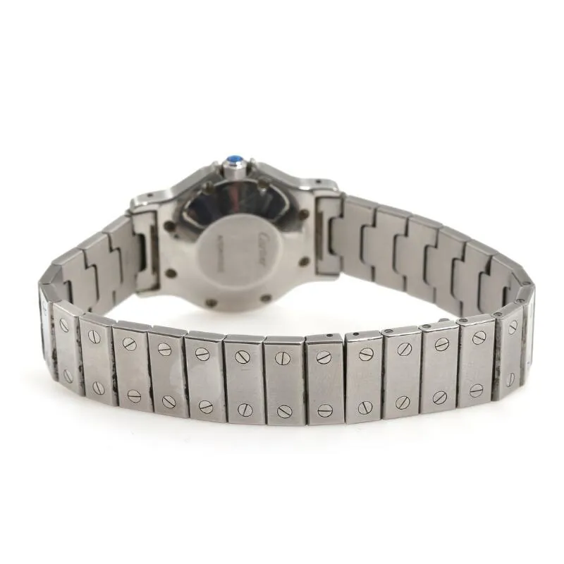 Cartier Santos Octagon 30mm Stainless steel 2