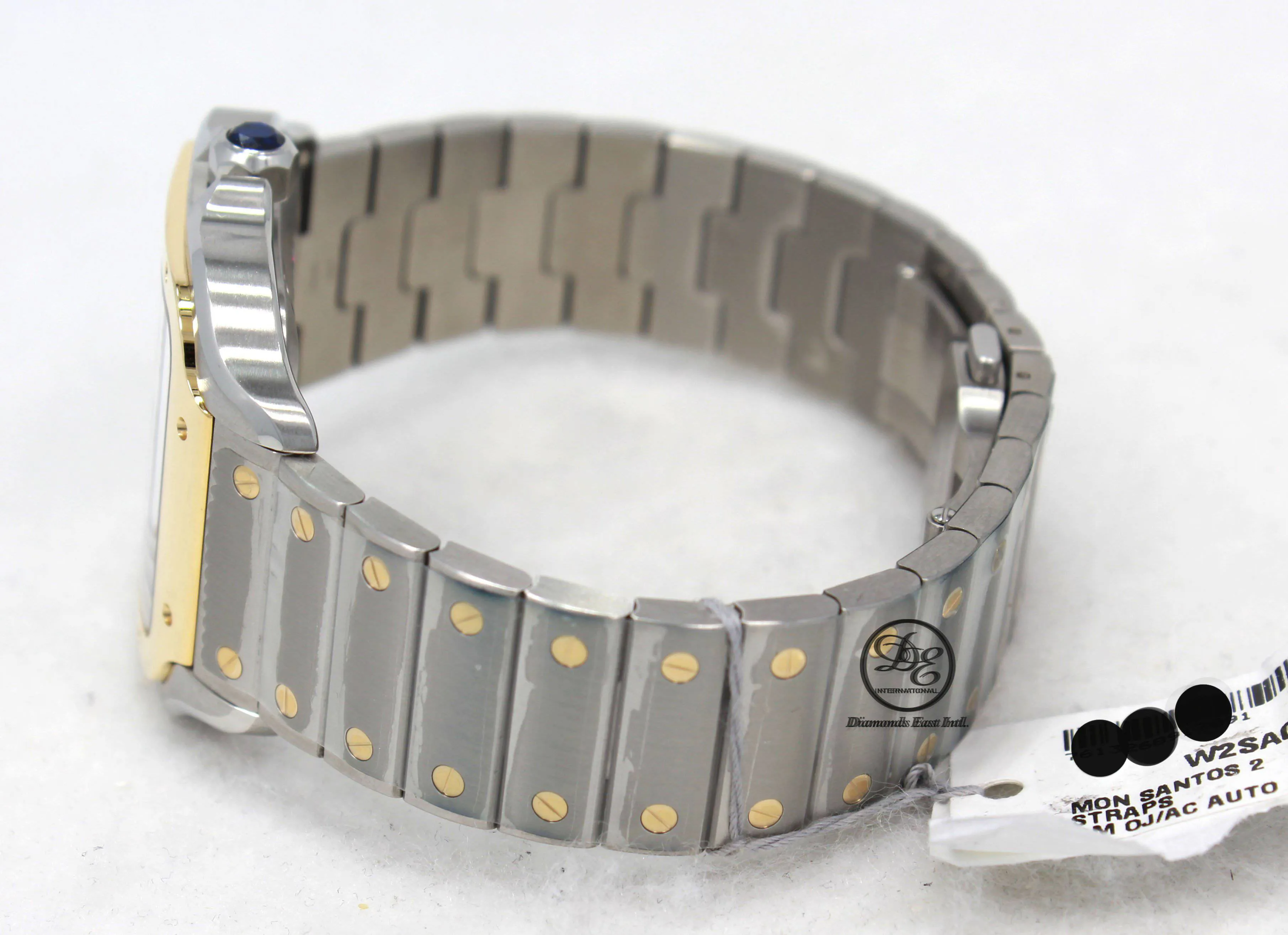 Cartier Santos W2SA0006 40mm Yellow gold and Stainless steel Opaline 10