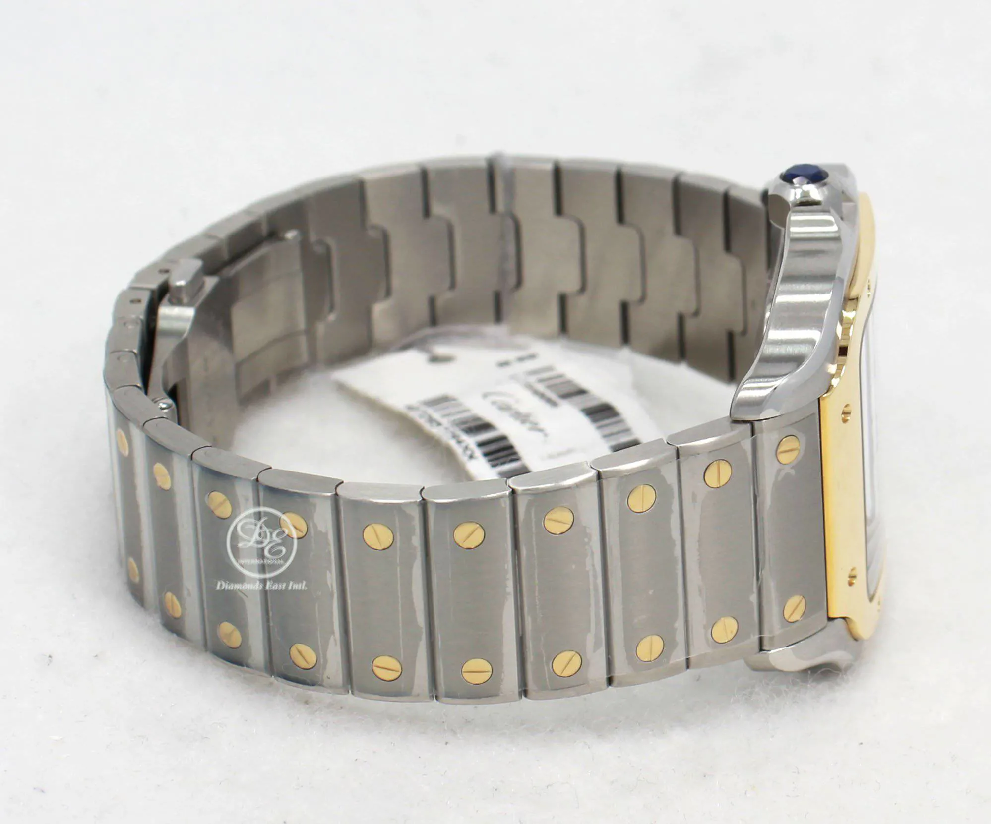 Cartier Santos W2SA0006 40mm Yellow gold and Stainless steel Opaline 12