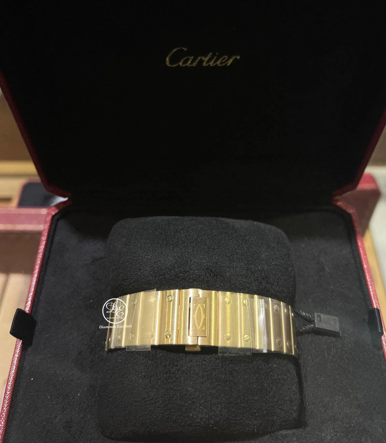 Cartier Santos WGSA0029 40mm Yellow gold Silver 3