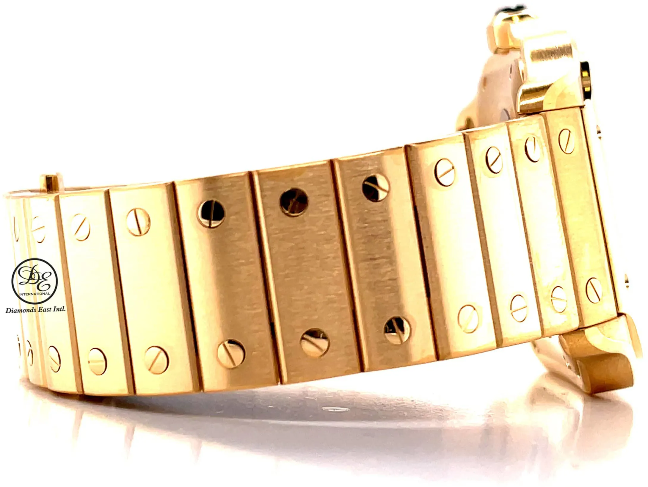 Cartier Santos WGSA0029 40mm Yellow gold Silver 7