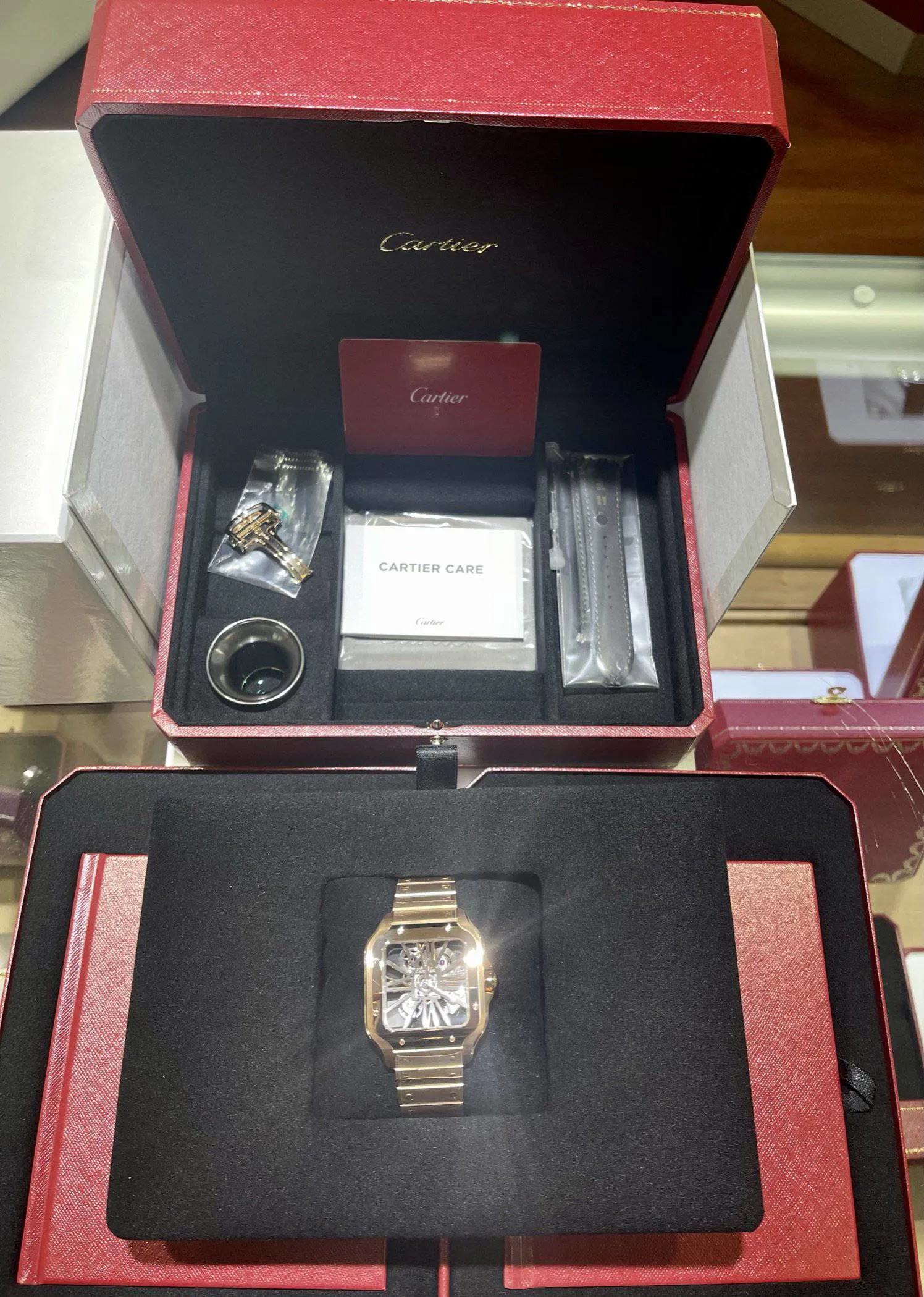 Cartier Santos WHSA0016 40mm Rose gold 5