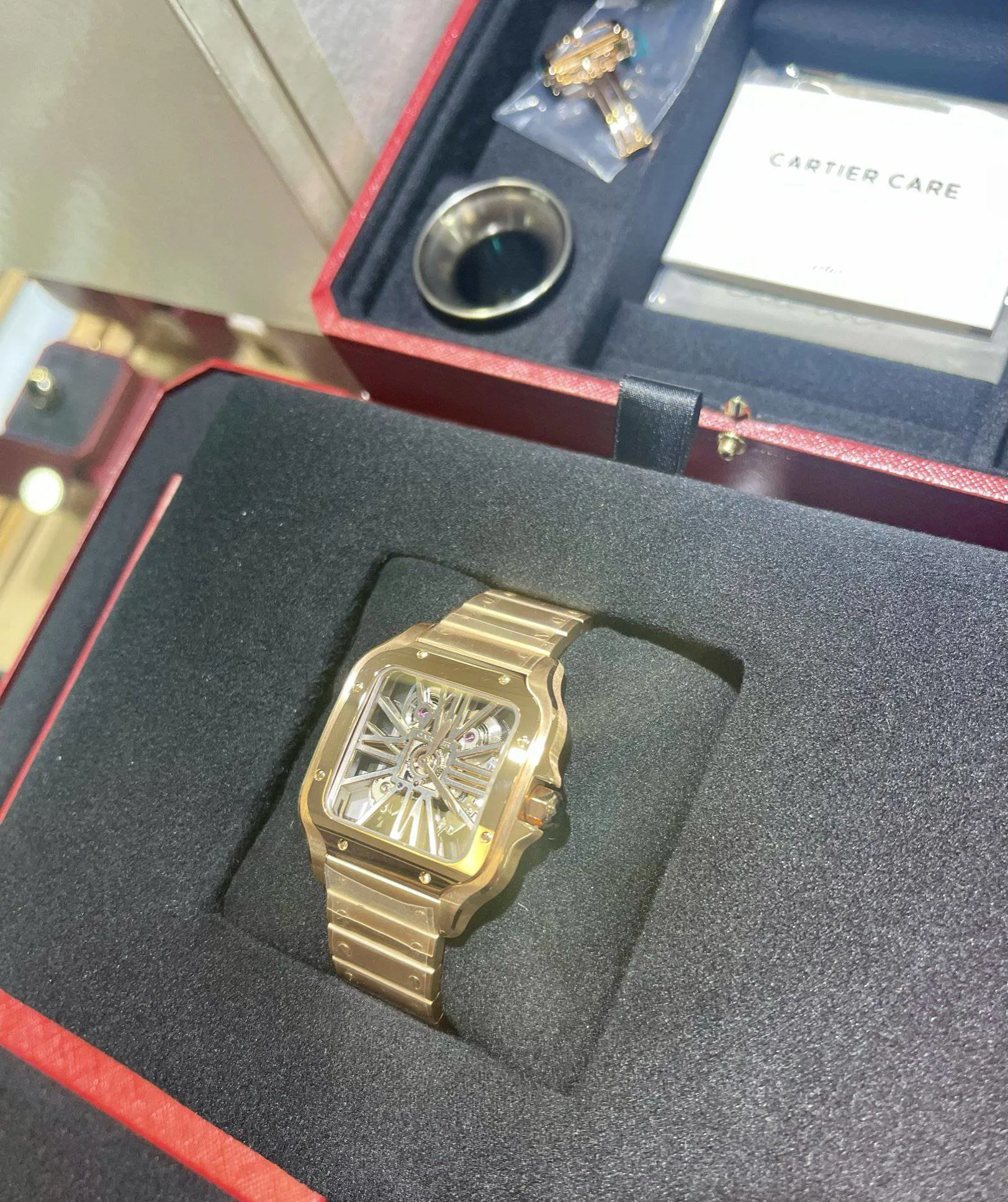 Cartier Santos WHSA0016 40mm Rose gold 6