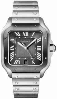 Cartier Santos WSSA0037 Stainless steel Gray