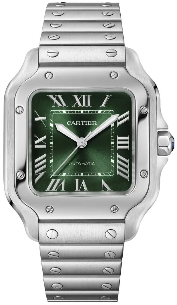 Cartier Santos WSSA0061 Stainless steel Green