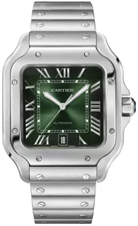 Cartier Santos WSSA0062 Stainless steel Green