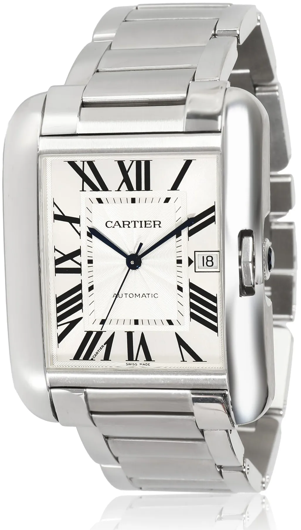 Cartier Tank Anglaise w5310008 36mm Stainless steel Silver