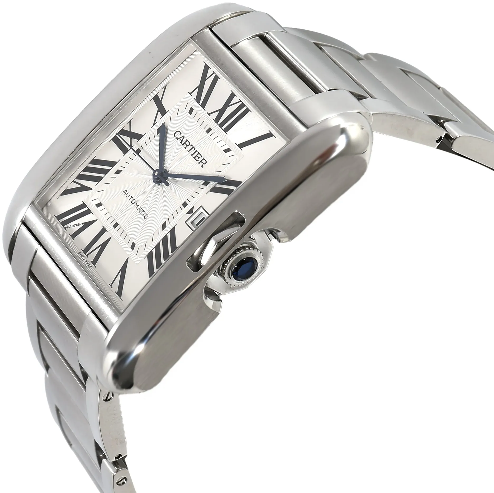 Cartier Tank Anglaise w5310008 36mm Stainless steel Silver 2