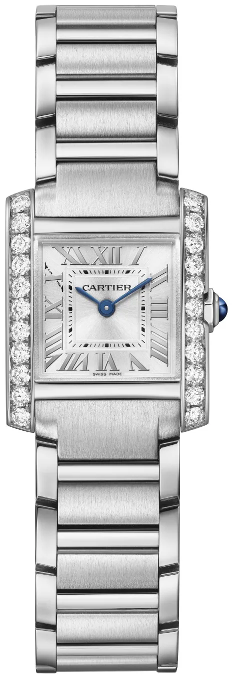 Cartier Tank Française W4TA0020 21.2mm Stainless steel Silver