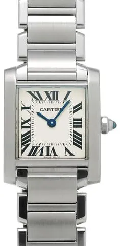 Cartier Tank Française W51008Q3 20mm Stainless steel Silver