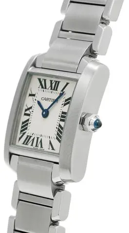 Cartier Tank Française W51008Q3 20mm Stainless steel Silver 1