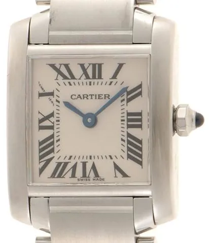 Cartier Tank Française W51008Q3 25mm Stainless steel Silver