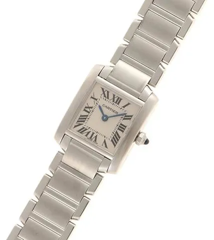 Cartier Tank Française W51008Q3 25mm Stainless steel Silver 1