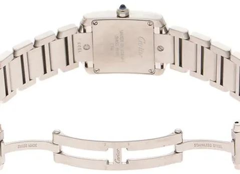 Cartier Tank Française W51008Q3 25mm Stainless steel Silver 3