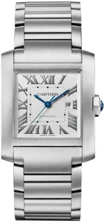 Cartier Tank Française WSTA0067 Stainless steel Silver