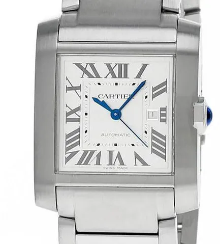 Cartier Tank Française WSTA0067 36.5mm Stainless steel Silver