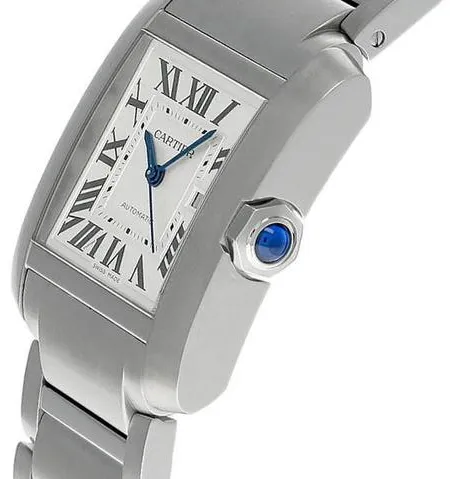 Cartier Tank Française WSTA0067 36.5mm Stainless steel Silver 2