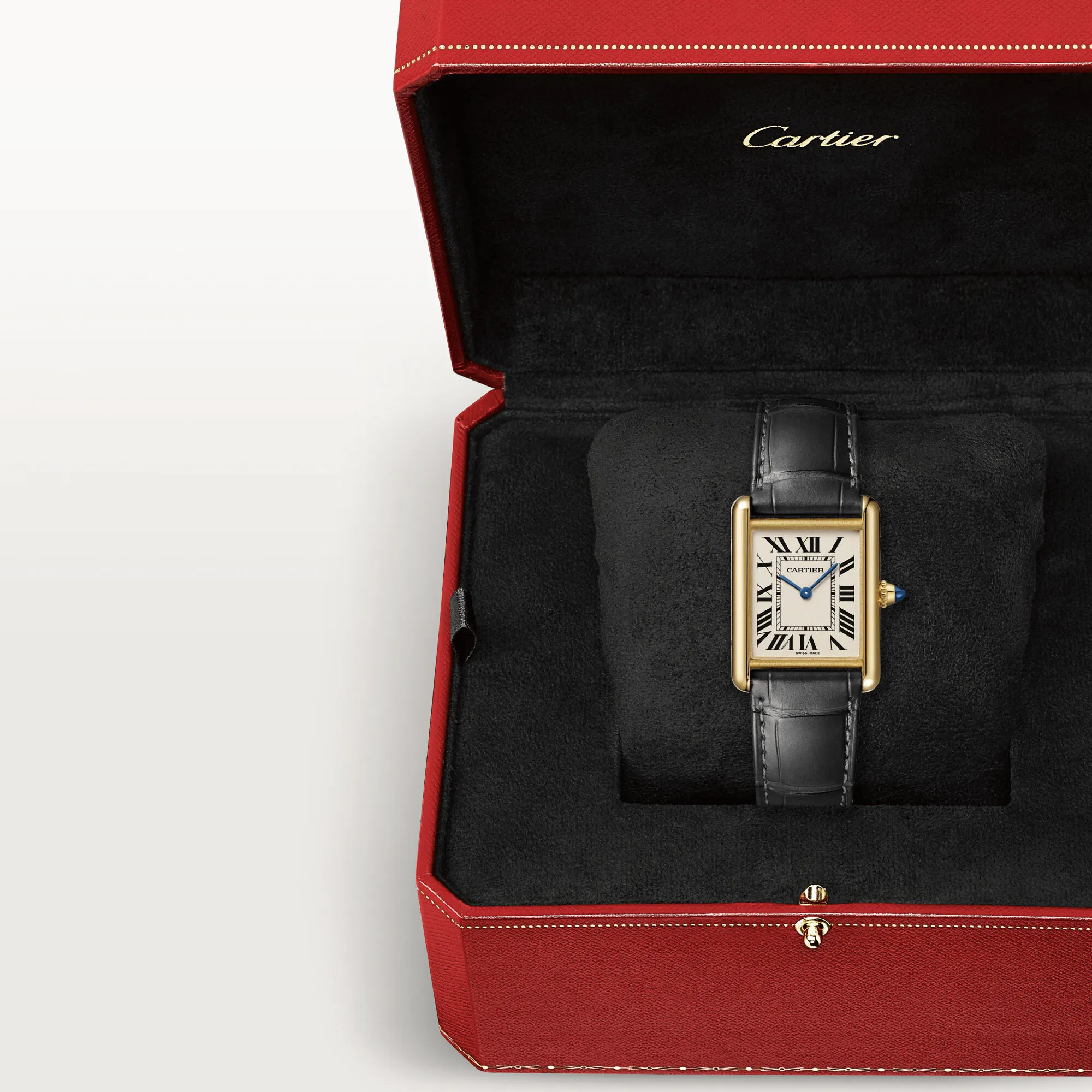 Cartier Tank Louis Cartier WGTA0067 34mm Yellow gold and 18k yellow gold Silver 1