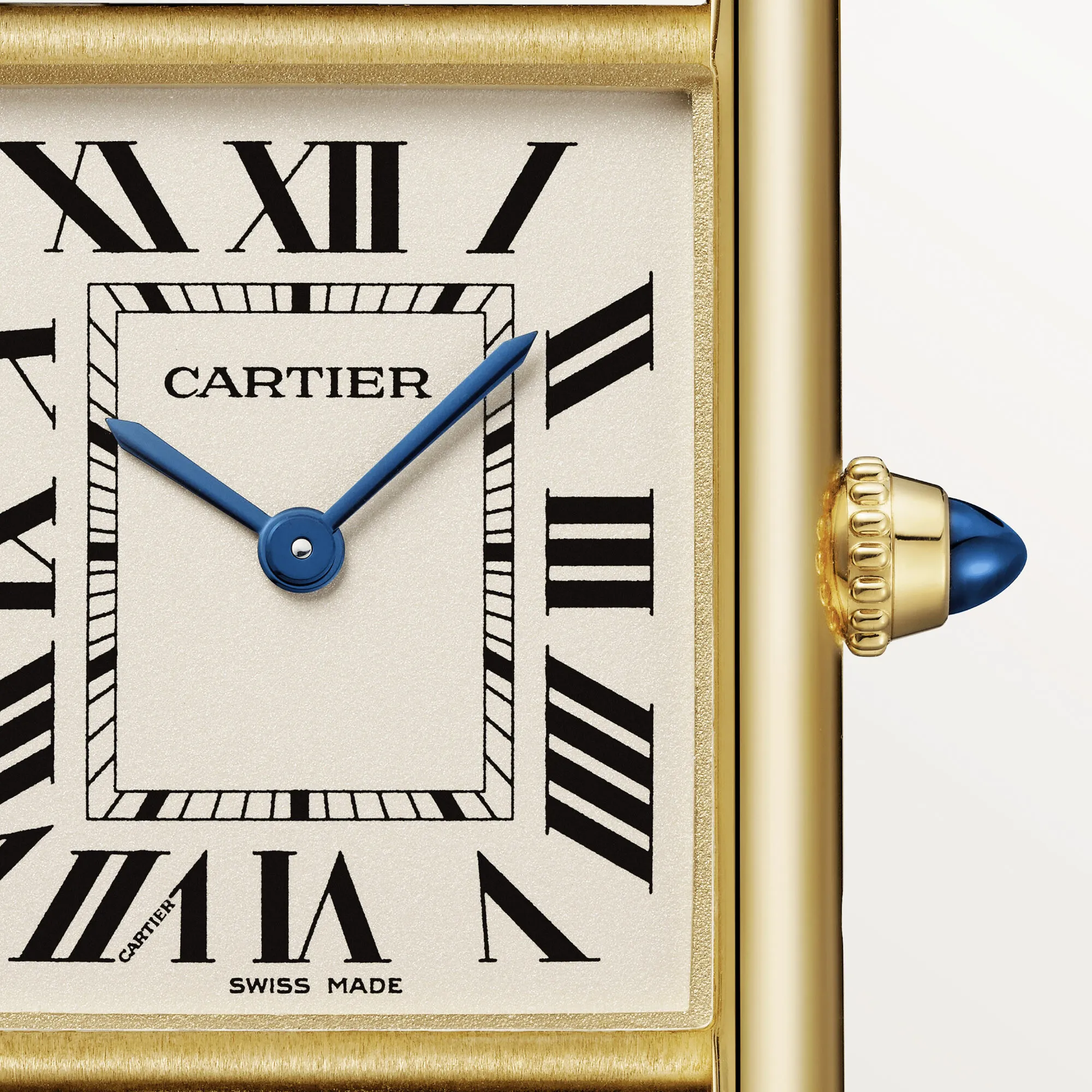 Cartier Tank Louis Cartier WGTA0067 34mm Yellow gold and 18k yellow gold Silver 7