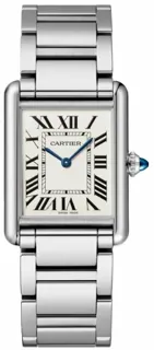 Cartier Tank WSTA0052 Stainless steel Silver