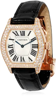 Cartier Tortue WA503751 18k rose gold Silver