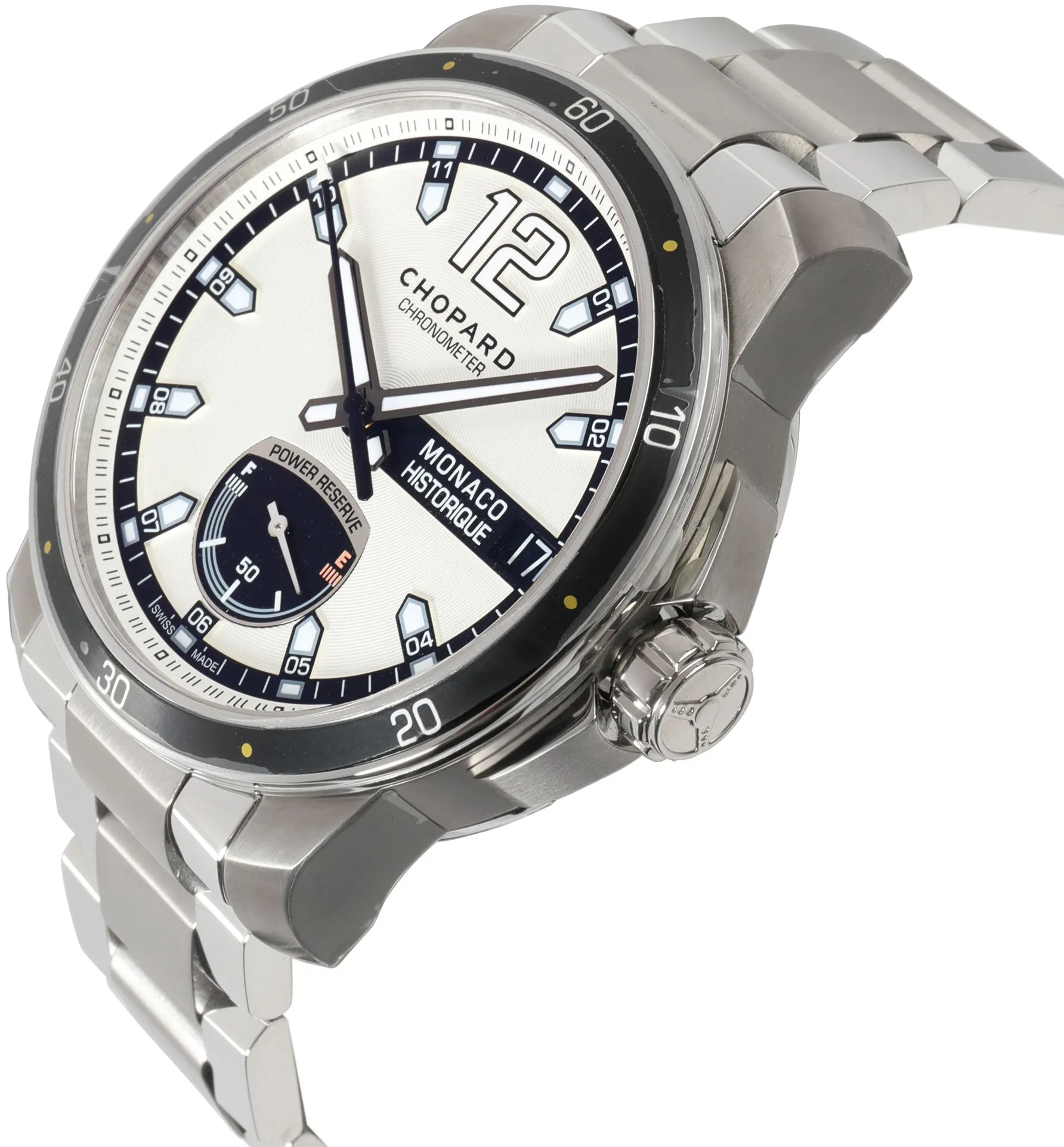 Chopard Grand Prix de Monaco Historiqu 158569-3002 44.5mm Titanium Silver 2