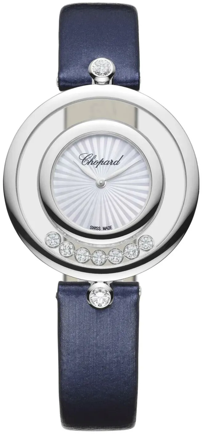 Chopard Happy Diamonds 209426-1001 32mm White gold and 18k white gold