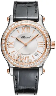 Chopard Happy Sport 278559-6003 Rose gold and Stainless steel