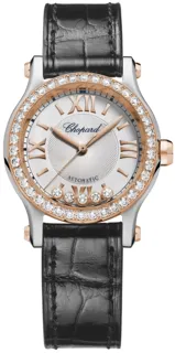 Chopard Happy Sport 278573-6015 Rose gold and Stainless steel