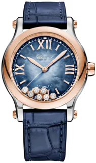 Chopard Happy Sport 278578-6003 Rose gold and Stainless steel