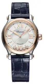 Chopard Happy Sport 278608-6001 | Rose gold and Stainless steel