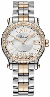 Chopard Happy Sport 278608-6004 33mm Rose gold and Stainless steel