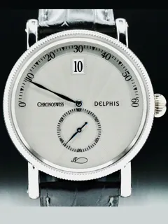 Chronoswiss Delphis CH1420 38mm Platinum Silver