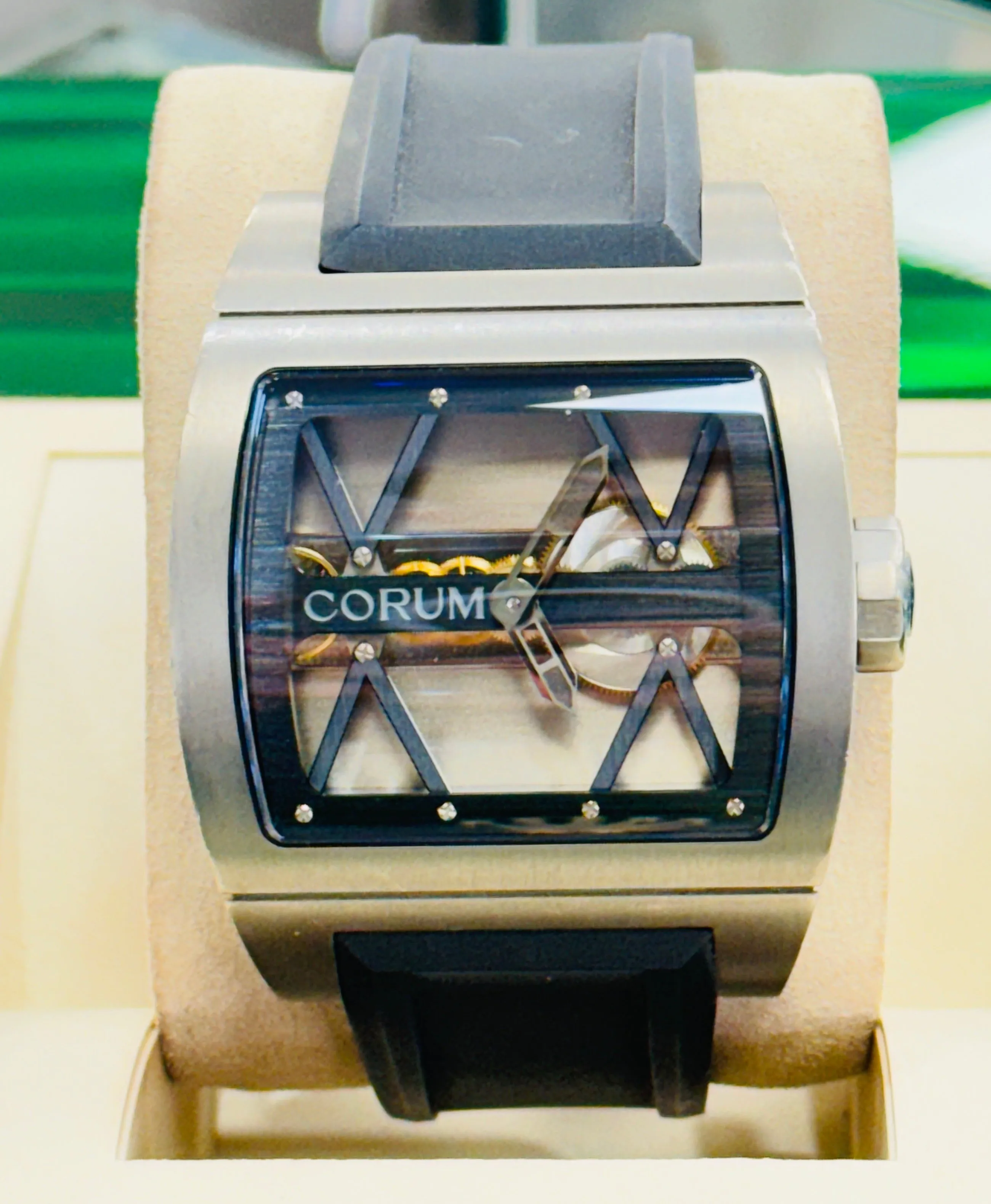 Corum Ti-Bridge 007.400.04/0F81 41.5mm Titanium