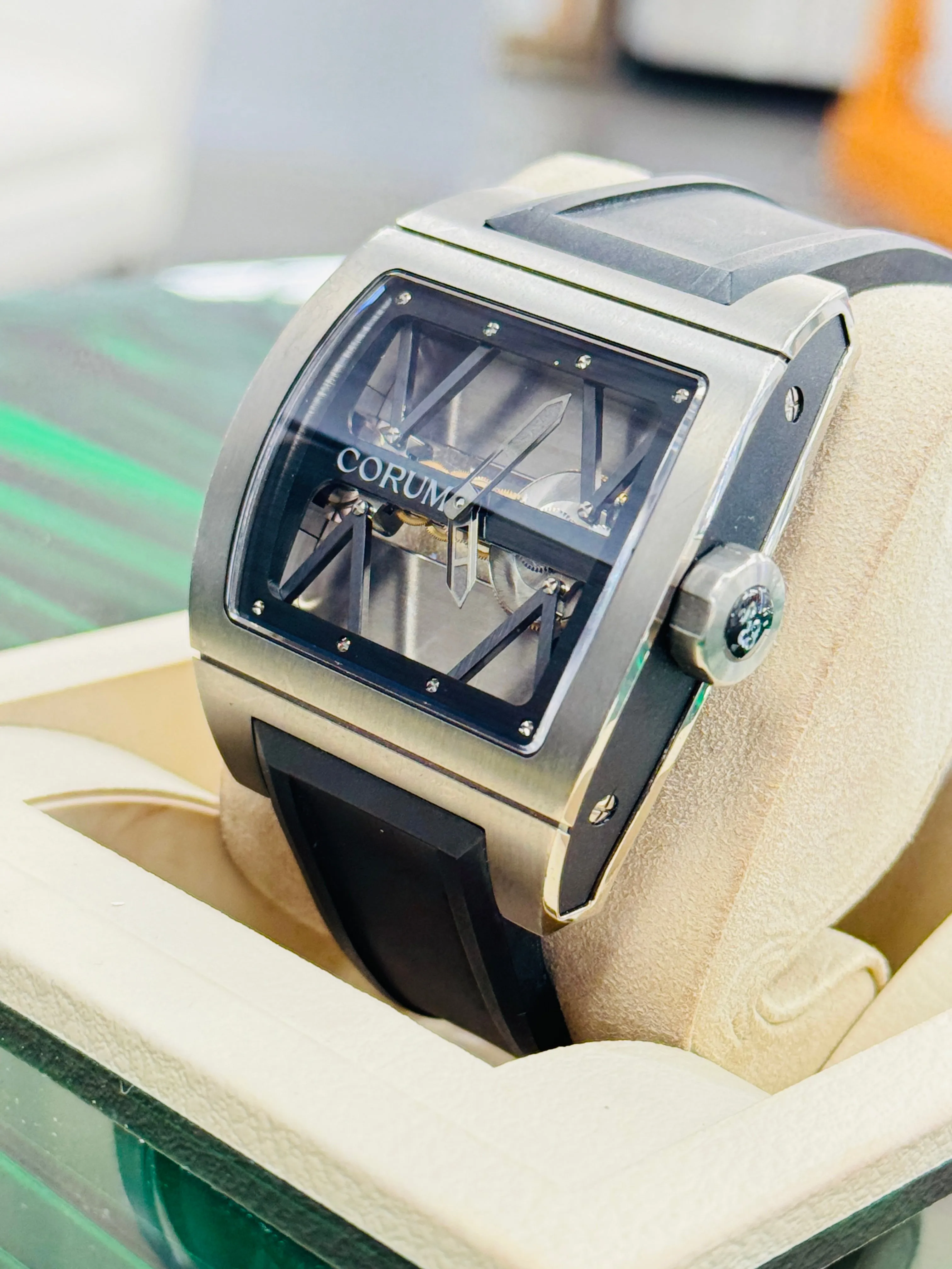 Corum Ti-Bridge 007.400.04/0F81 41.5mm Titanium 1