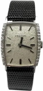 Croton Watch Co. CROTON 14K WATCH 14k yellow gold Silver