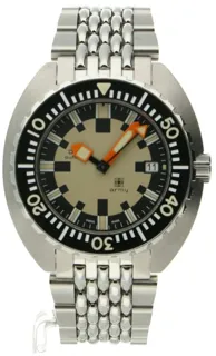 Doxa Army 785.10.031G.10 (407) 42.5mm Stainless steel Cream