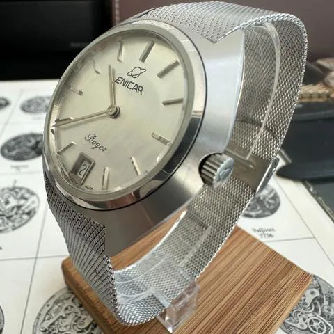 Enicar 1974 37mm Stainless steel Silver