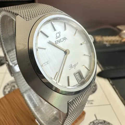 Enicar 1974 VERY RARE    112-74-06 37mm Stainless steel Silver 1