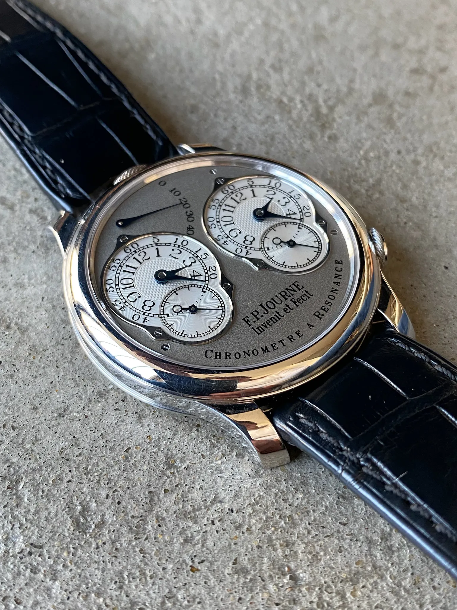 F.P. Journe Chronomètre à Résonance 38mm Platinum 2