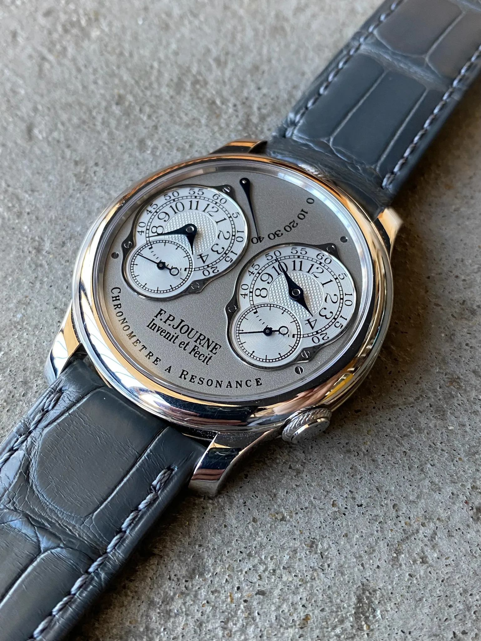 F.P. Journe Chronomètre à Résonance 38mm Platinum 3