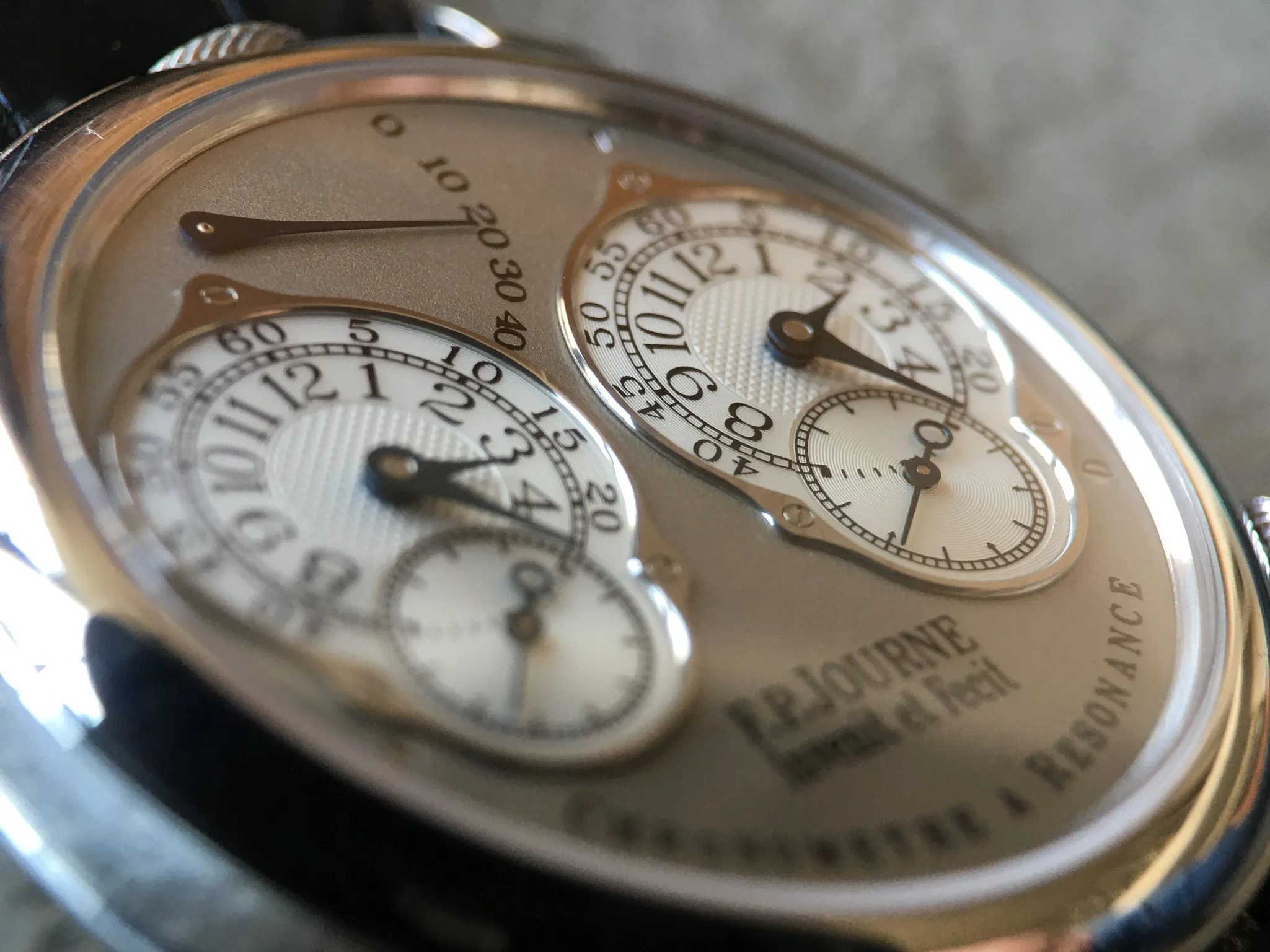 F.P. Journe Chronomètre à Résonance 38mm Platinum 15