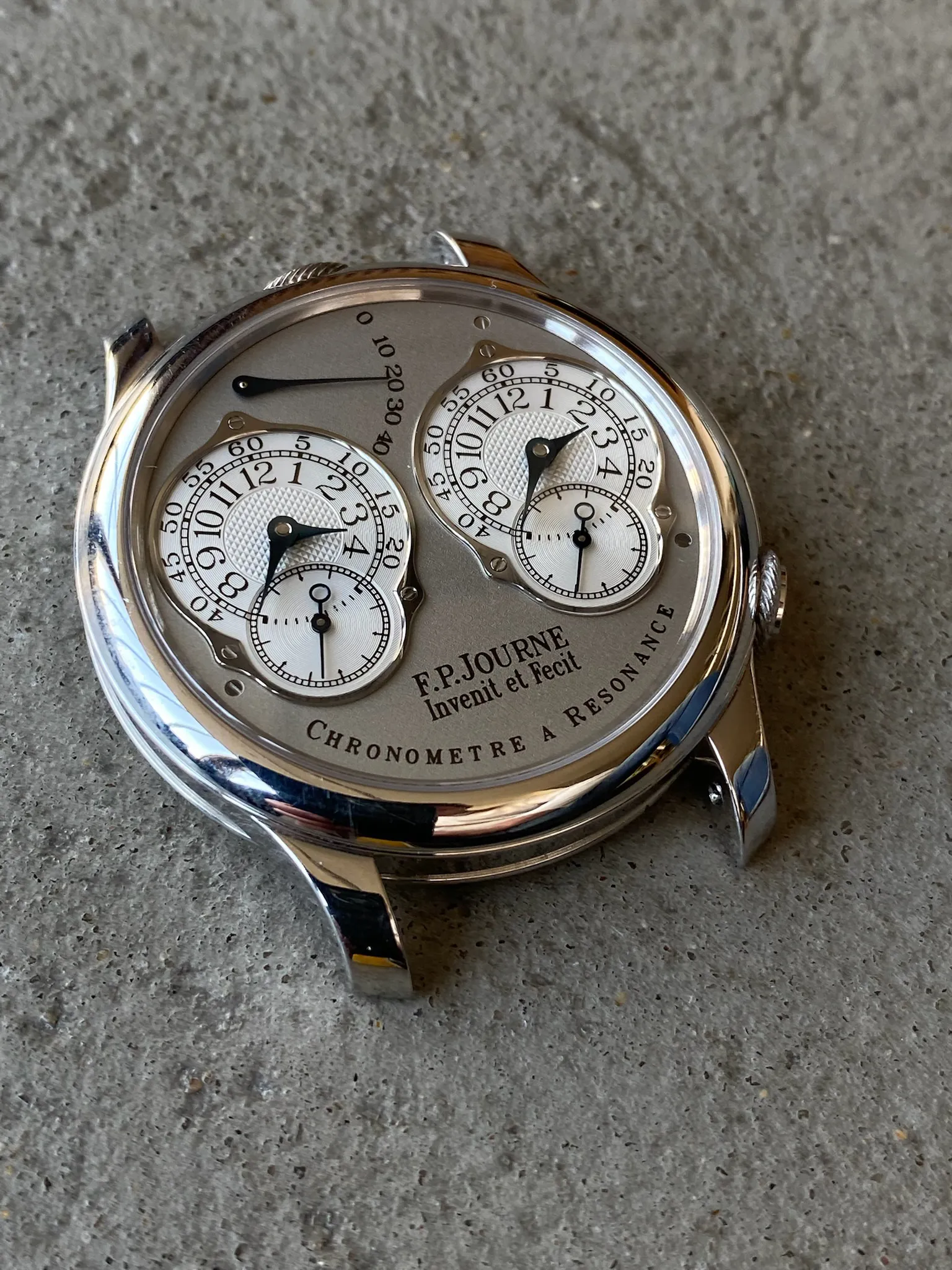 F.P. Journe Chronomètre à Résonance 38mm Platinum 16