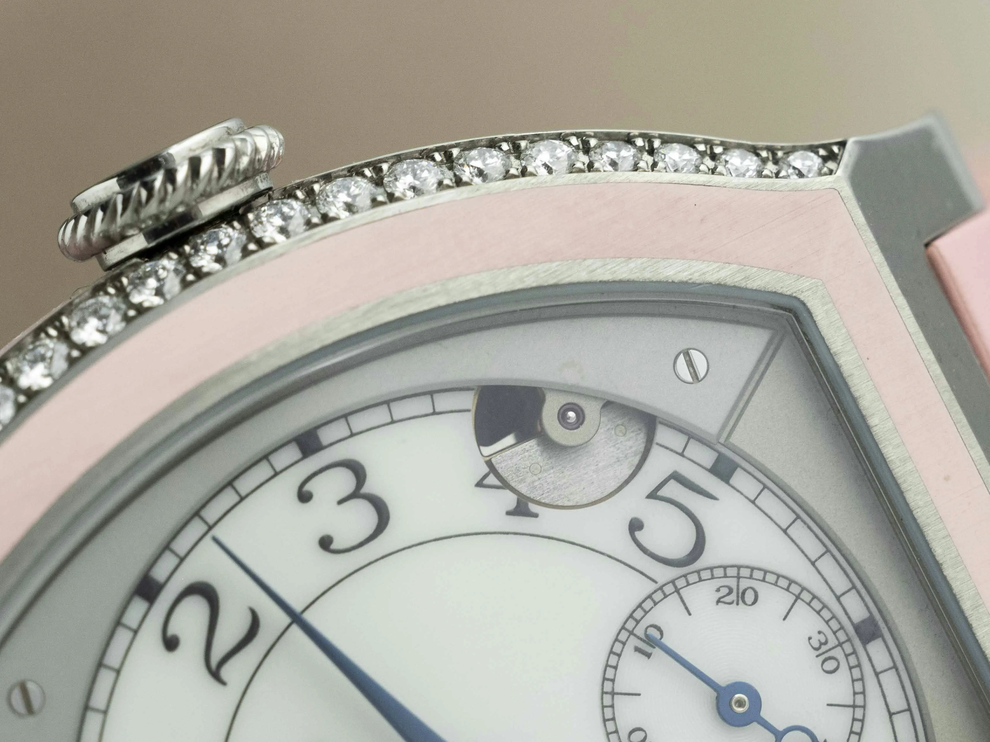 F.P. Journe Elegante 35mm Titanium and Diamond White 3