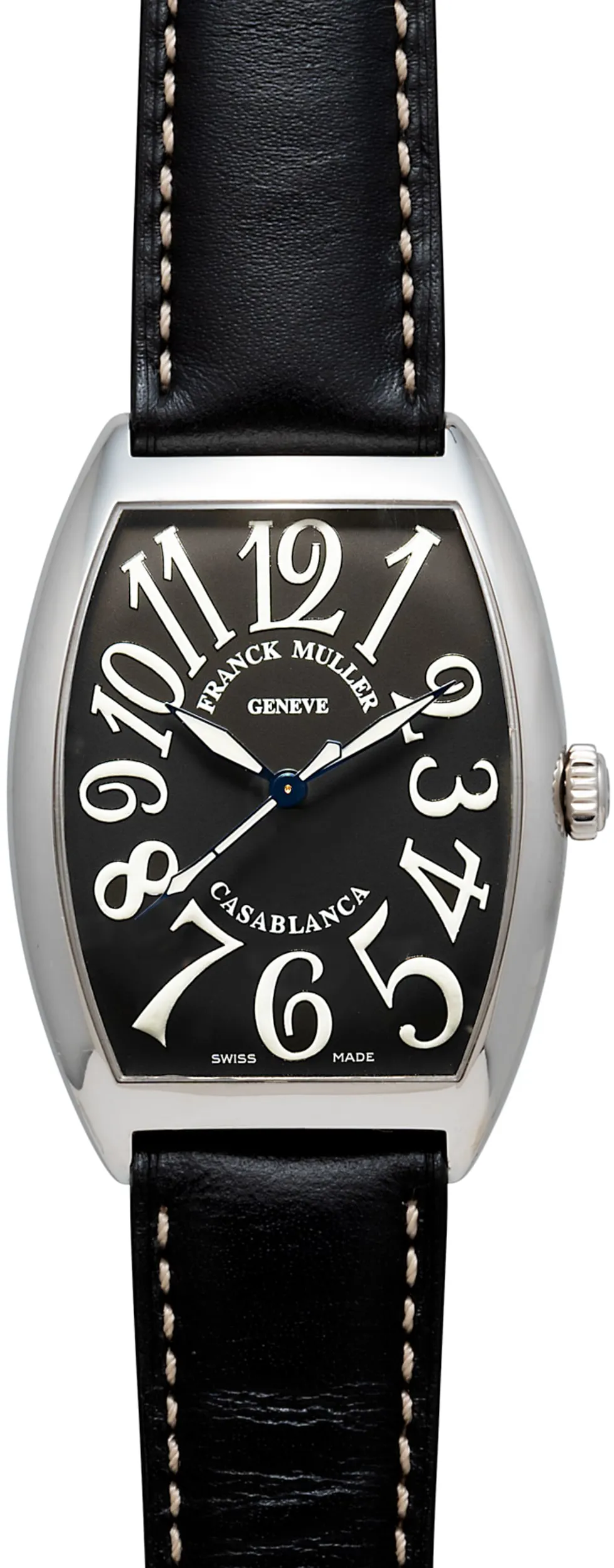 Franck Muller Cintree Curvex 40991556/AS08893 34mm Stainless steel Black