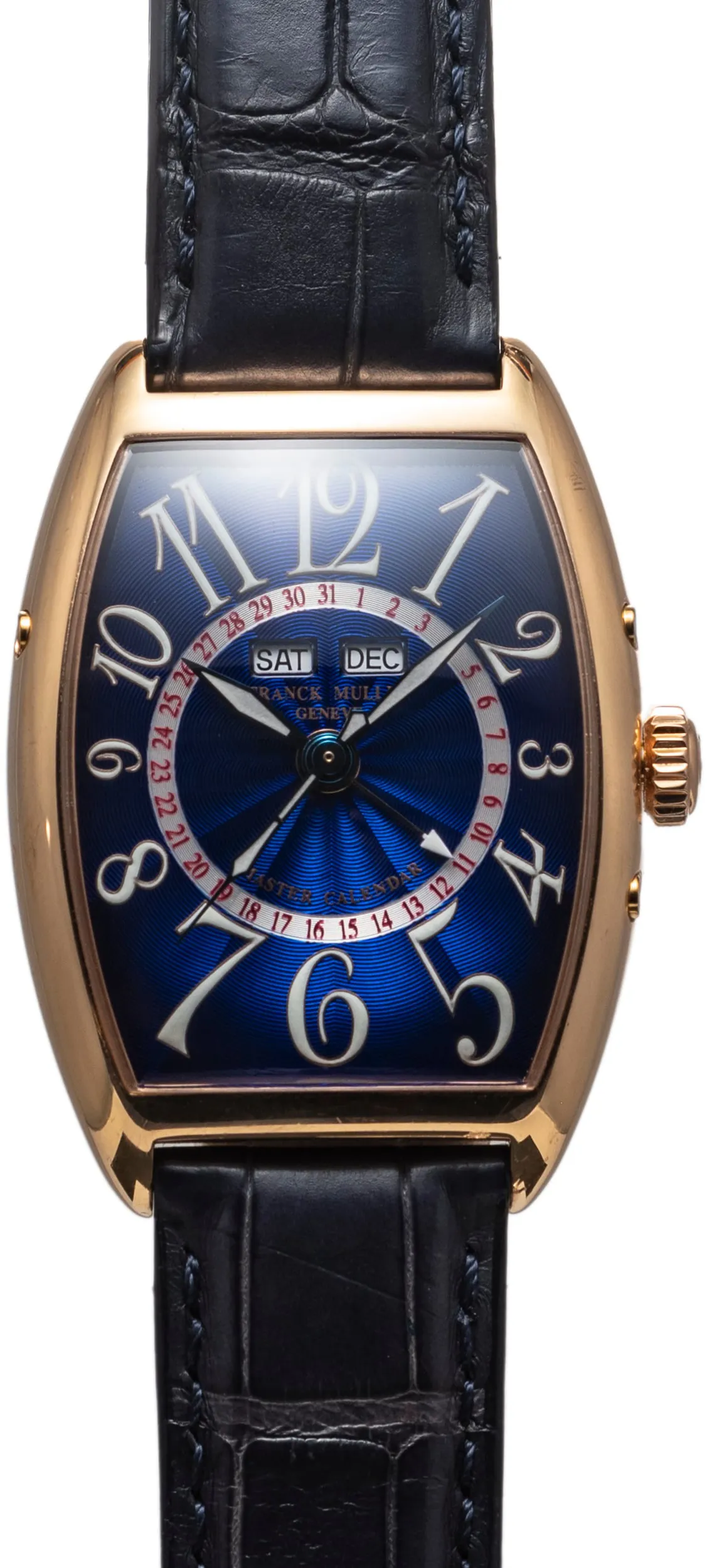 Franck Muller Cintree Curvex 40991575/AS08931 31mm Rose gold Blue