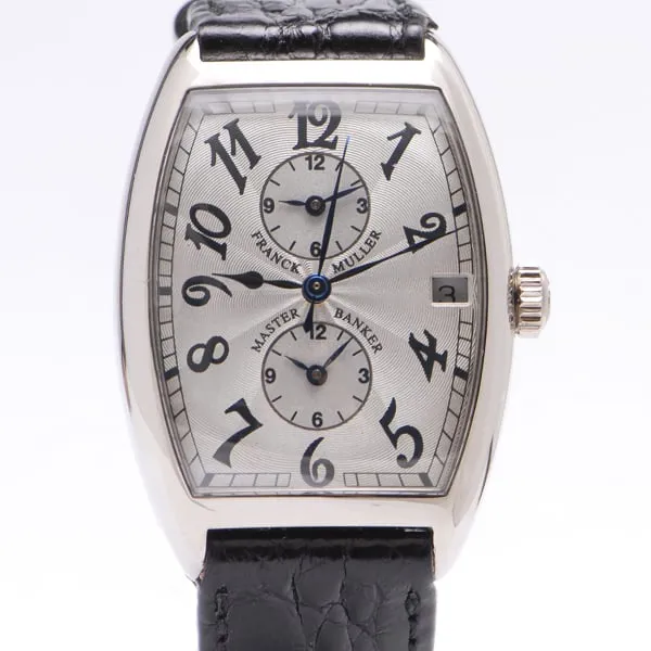 Franck Muller Curvex 2852 MB White gold Silver