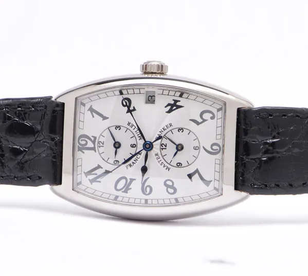 Franck Muller Curvex 2852 MB White gold Silver 2