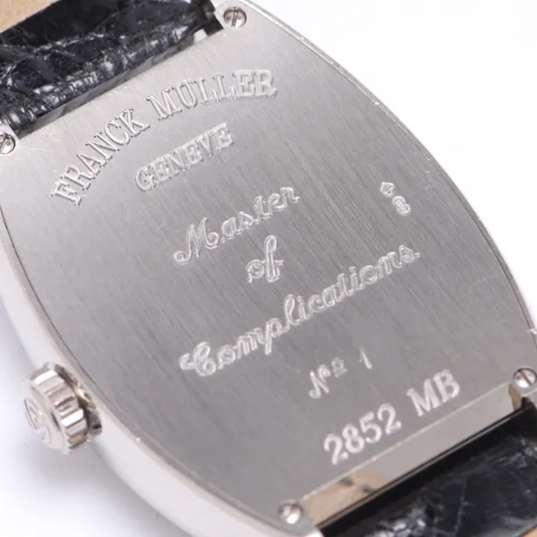 Franck Muller Curvex 2852 MB White gold Silver 3