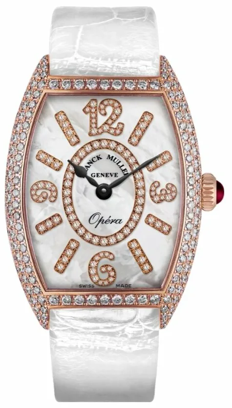 Franck Muller Curvex 7502QZOPERMOPD5N Rose gold and 18k rose gold